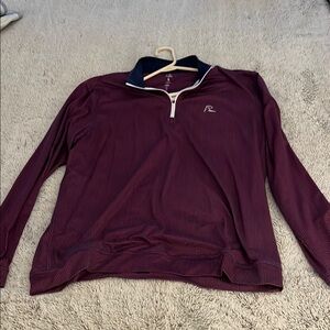 Rhoback Maroon and Navy Men's Shirt